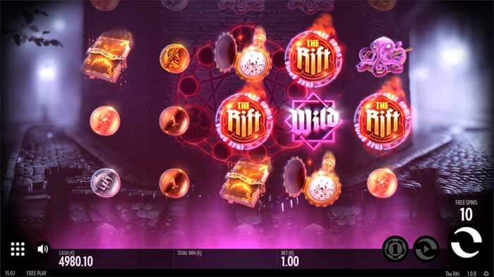 the rift slot machine screenshot
